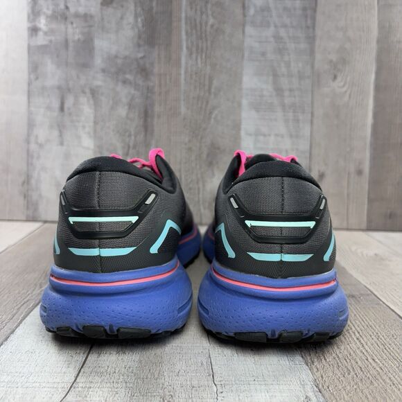 Brooks Ghost 15 Women's Size 10 Road Running Shoes Athletic Sneakers Dark Gray - Picture 10 of 15